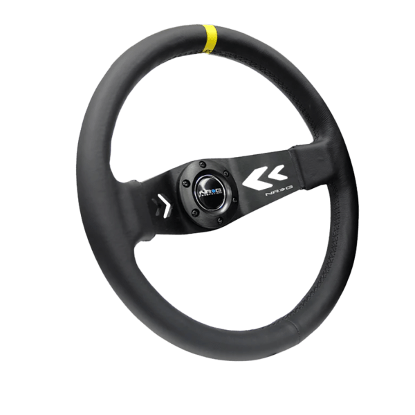 NRG Dual Spoke Leather steering wheel RST-022R-Y