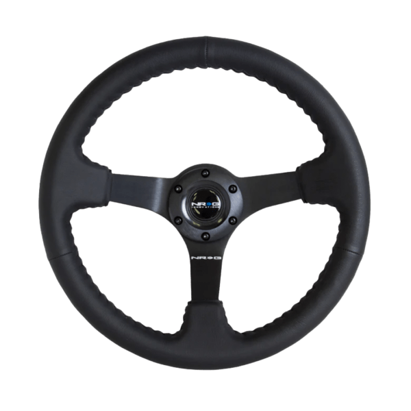 NRG Leather steering wheel RST-036MB-R