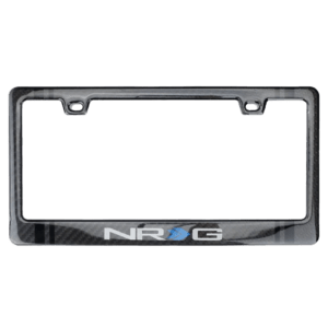 NRG poly dipped license plate frame nrgCARB-P200NRG